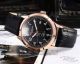 Perfect Replica Patek Philippe Calatrava Rose Gold Smooth Bezel Brown Leather Strap 40mm Watch (2)_th.jpg